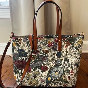 NWOT Tory Burch Floral Tote